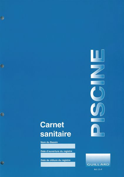 CARNET SANITAIRE PISCINE